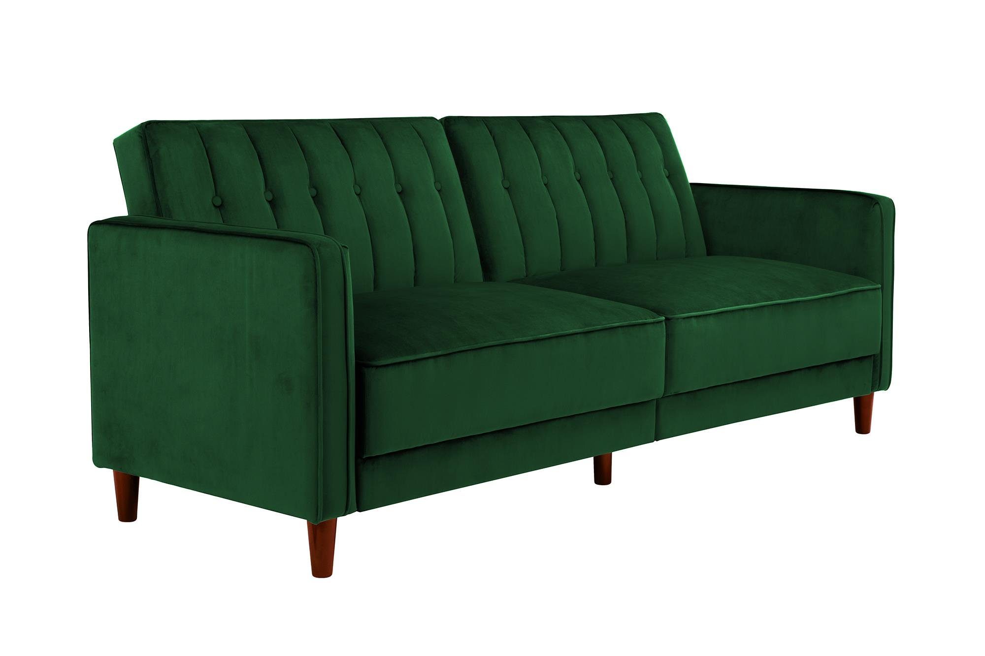 loft24 Schlafsofa Pin, mit Relaxfunktion, Samtbezug, günstig online kaufen