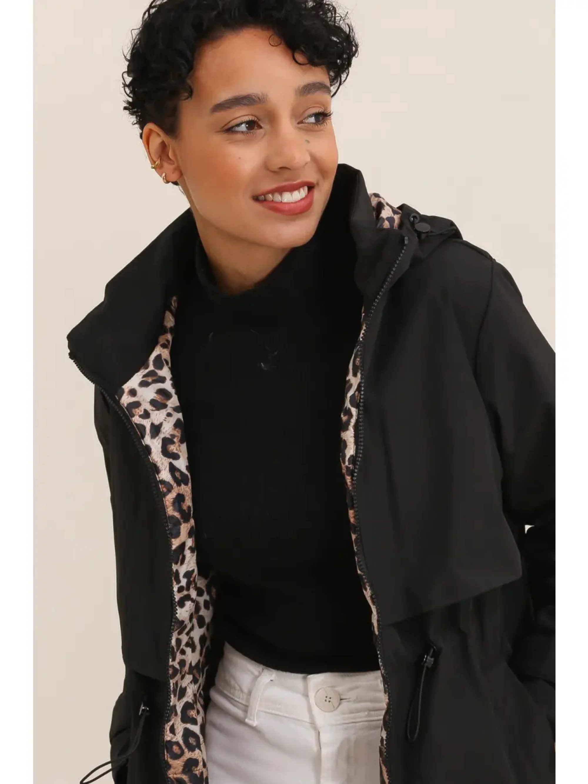 ANNIS Fashion & Accessoires Regenmantel "WILD INSIDE" (1-tlg) "NEU, leicht günstig online kaufen