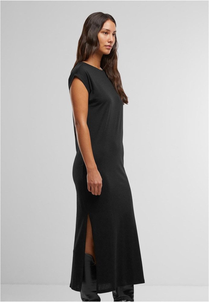 URBAN CLASSICS Maxikleid Ladies Viscose Extended Shoulder Dress günstig online kaufen