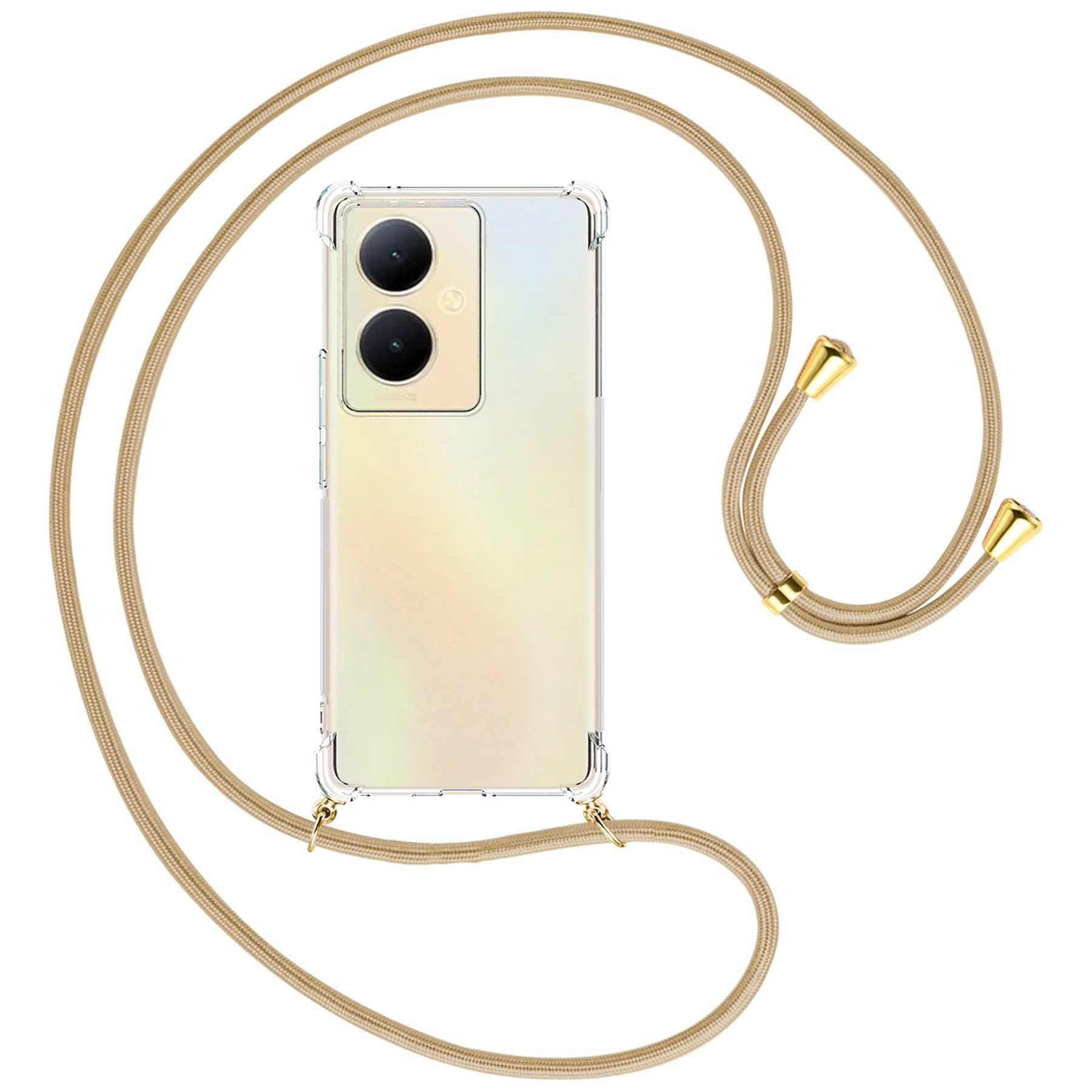 mtb more energy Handykette für vivo Y78 5G, Y78 Plus 5G, V29 Lite 5G [NC-728-G], Umhängehülle mit Band [NC-728-G]