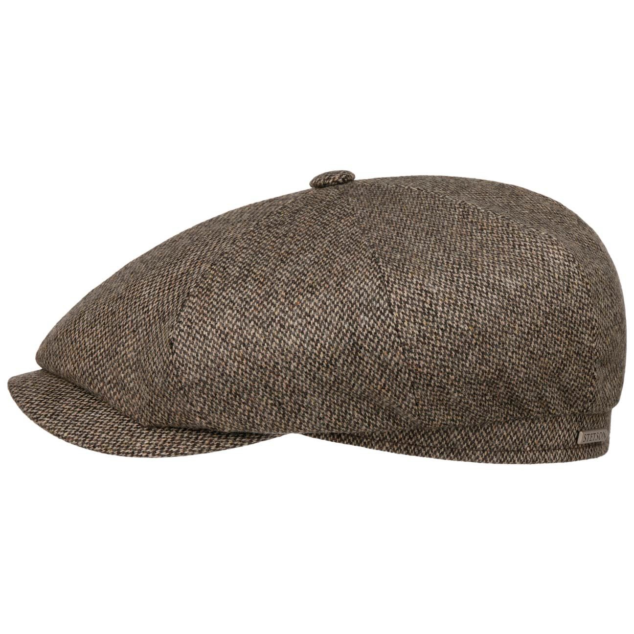 Stetson Flat Cap (1-St) Schirmmütze mit Schirm, Made in the EU