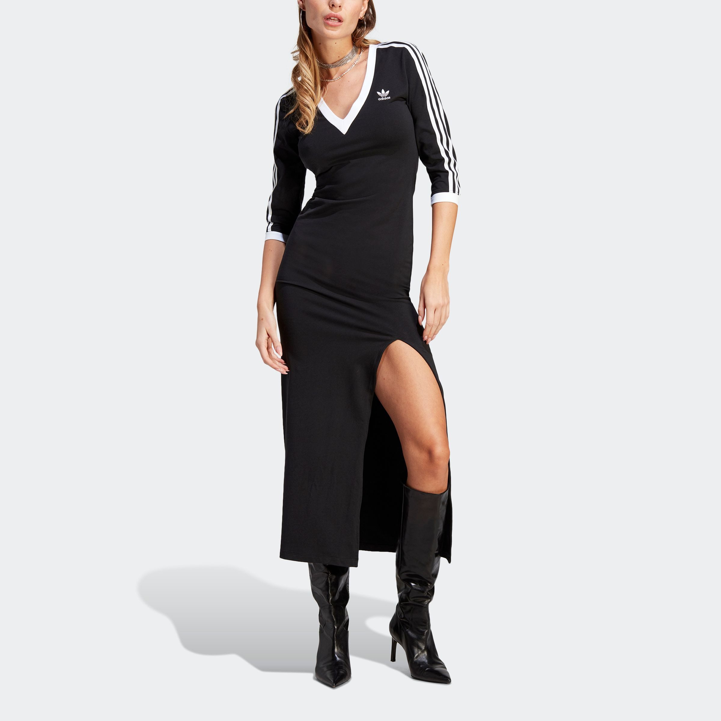 adidas Originals Maxikleid MAXI DRESS V günstig online kaufen