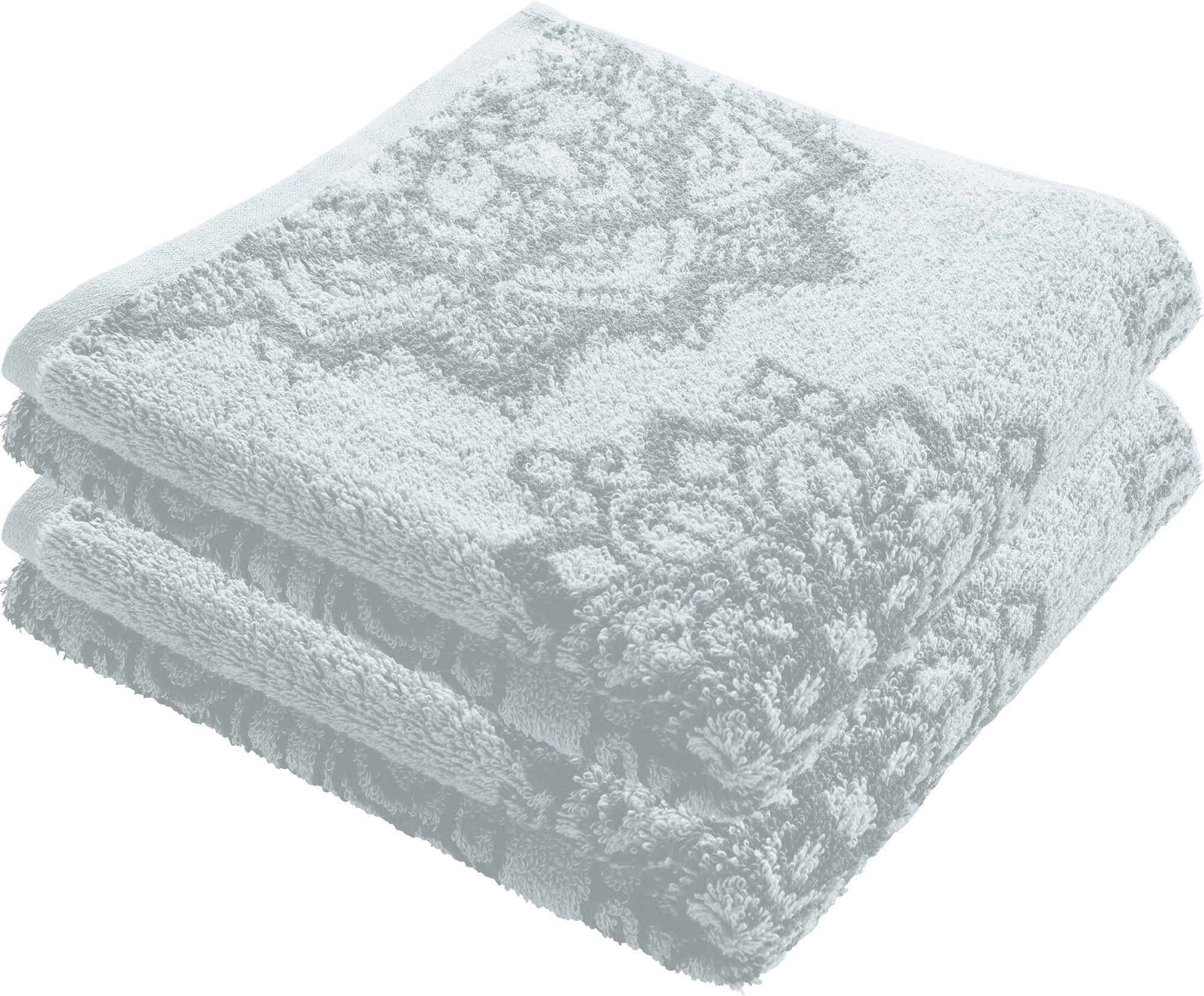 Erwin Müller Duschtuch Duschtuch "Mandala" 2er-Pack, Frottier, Walk-Frottier Motiv