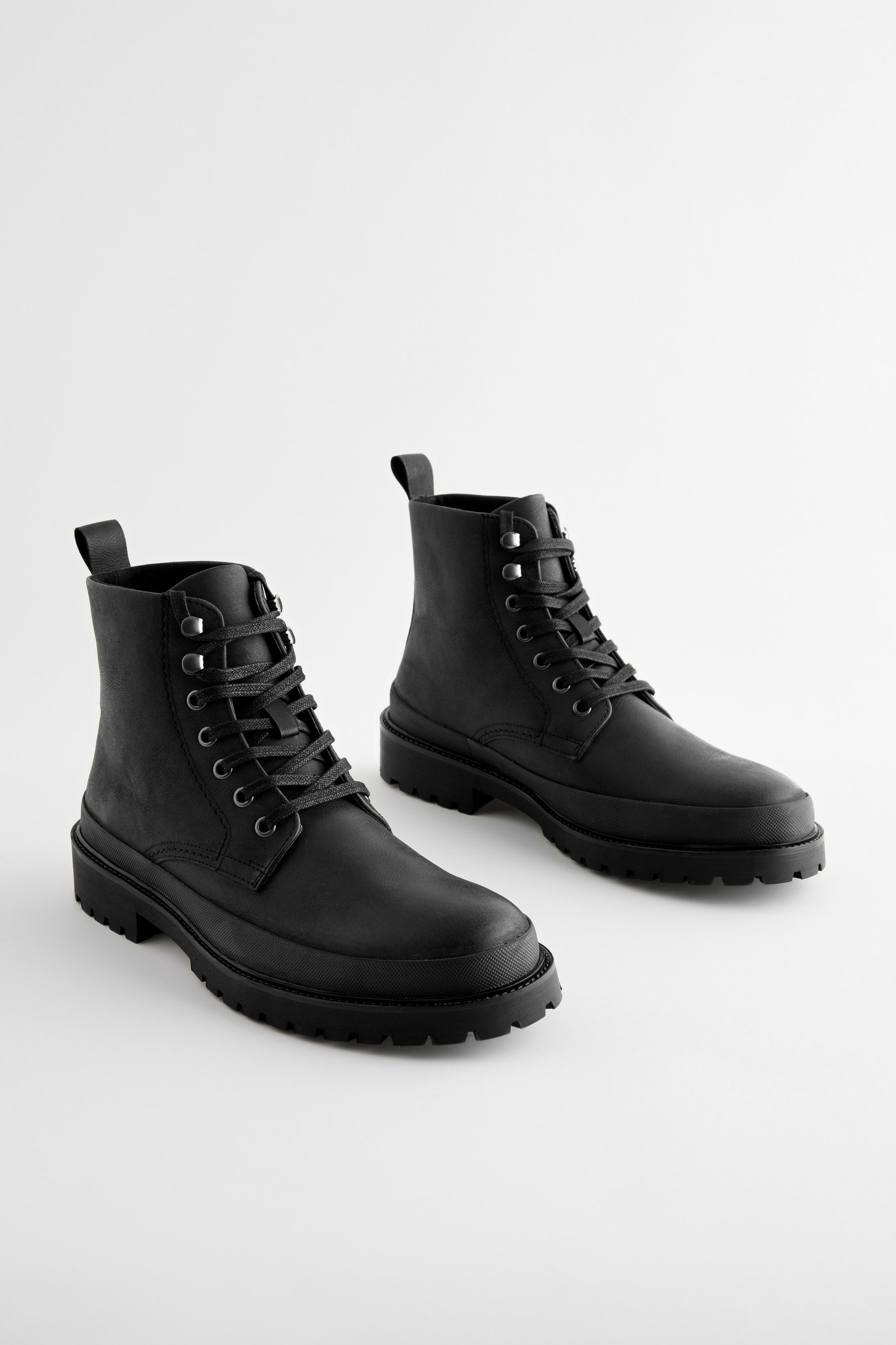 Next Schnürstiefel aus Leder Schnürstiefel (1-tlg) günstig online kaufen