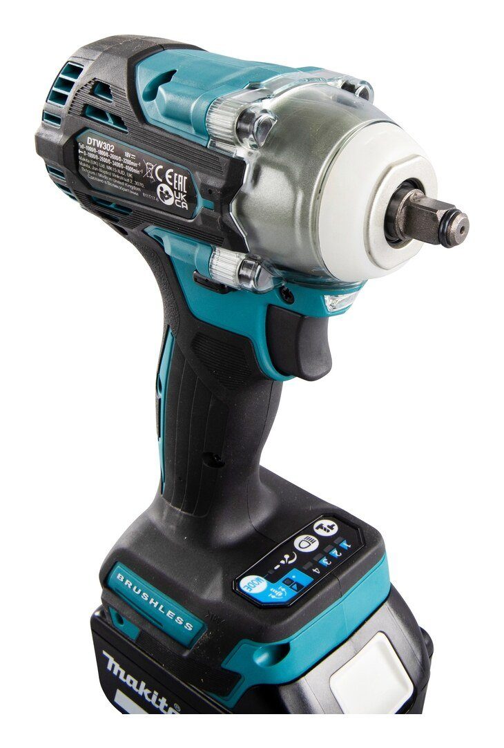 Makita Akku-Schlagschrauber, 18V, DTW302Z, 3/8", 300 Nm, Ohne Akku - im Karton