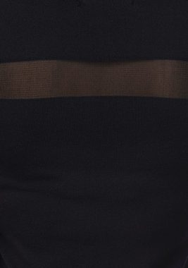 Melrose 3/4 Arm-Pullover mit transparenten Streifen