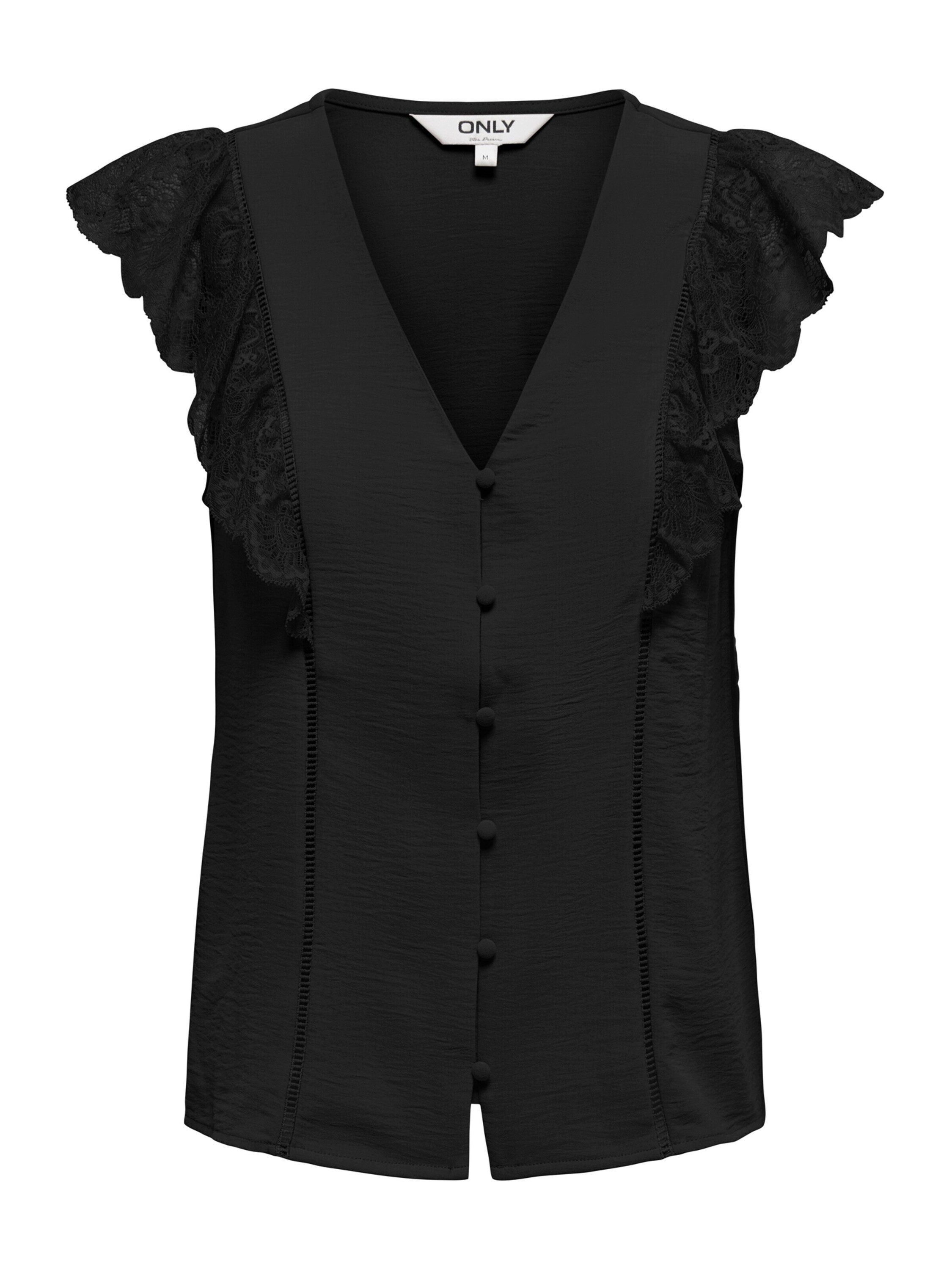 ONLY Funktionsbluse ONLMETTE (1-tlg) Spitze