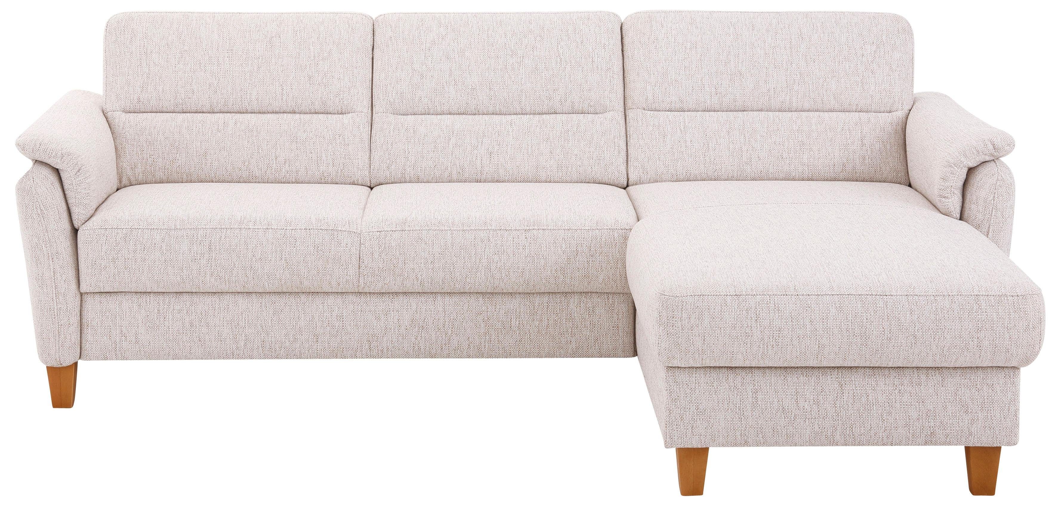 Home affaire Ecksofa Palmera L-Form, B: 244 cm - OTTO. Verlässliche Qualität., optional Schlaffunktion & Bettkasten, Federkern