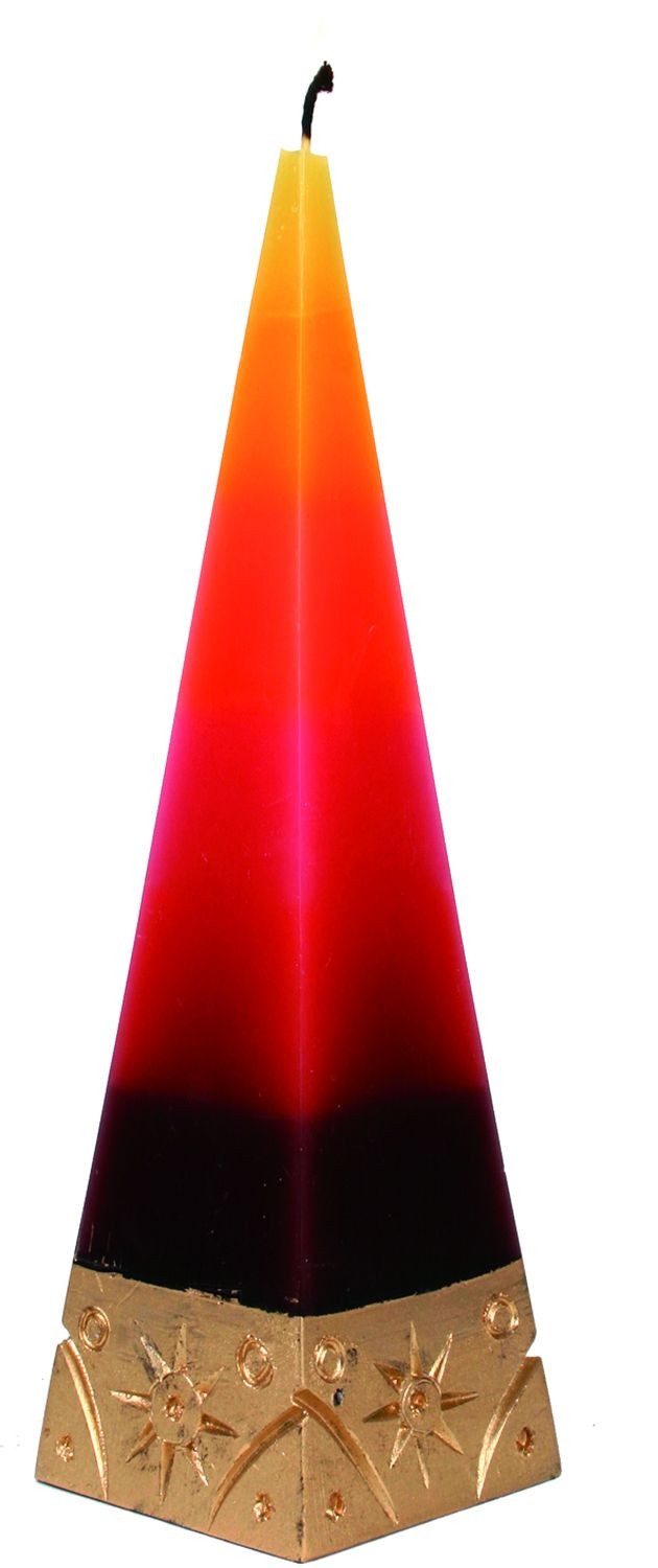 El Puente Formkerze Pyramiden-Kerze, Handmade, Handmade