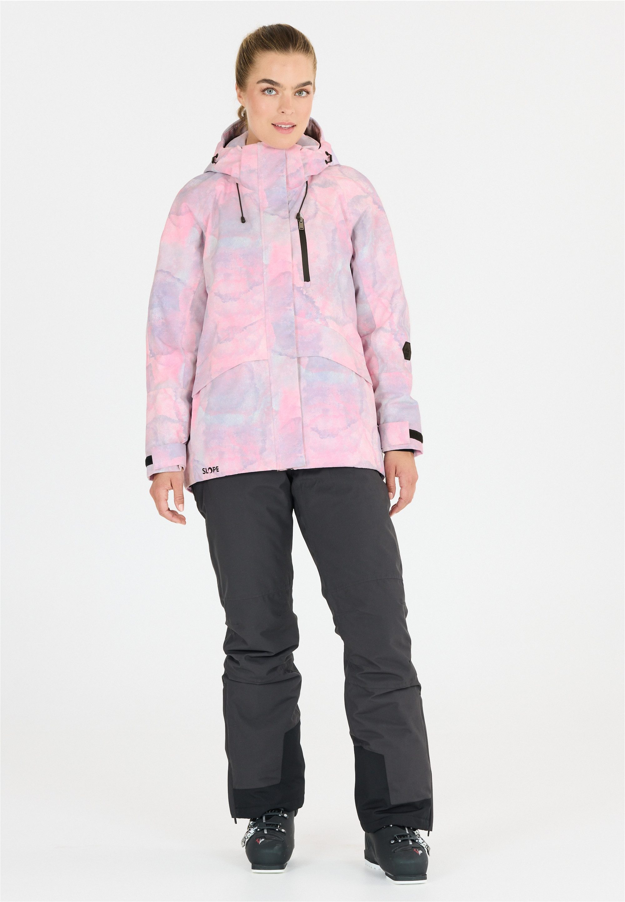 SLOPE Skijacke Kenai mit All-Over-Print und Top Ausstattung günstig online kaufen