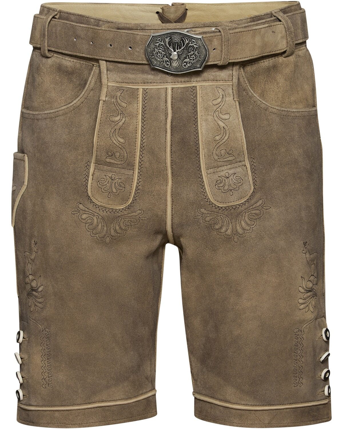 Almsach Trachtenhose Kurze Lederhose