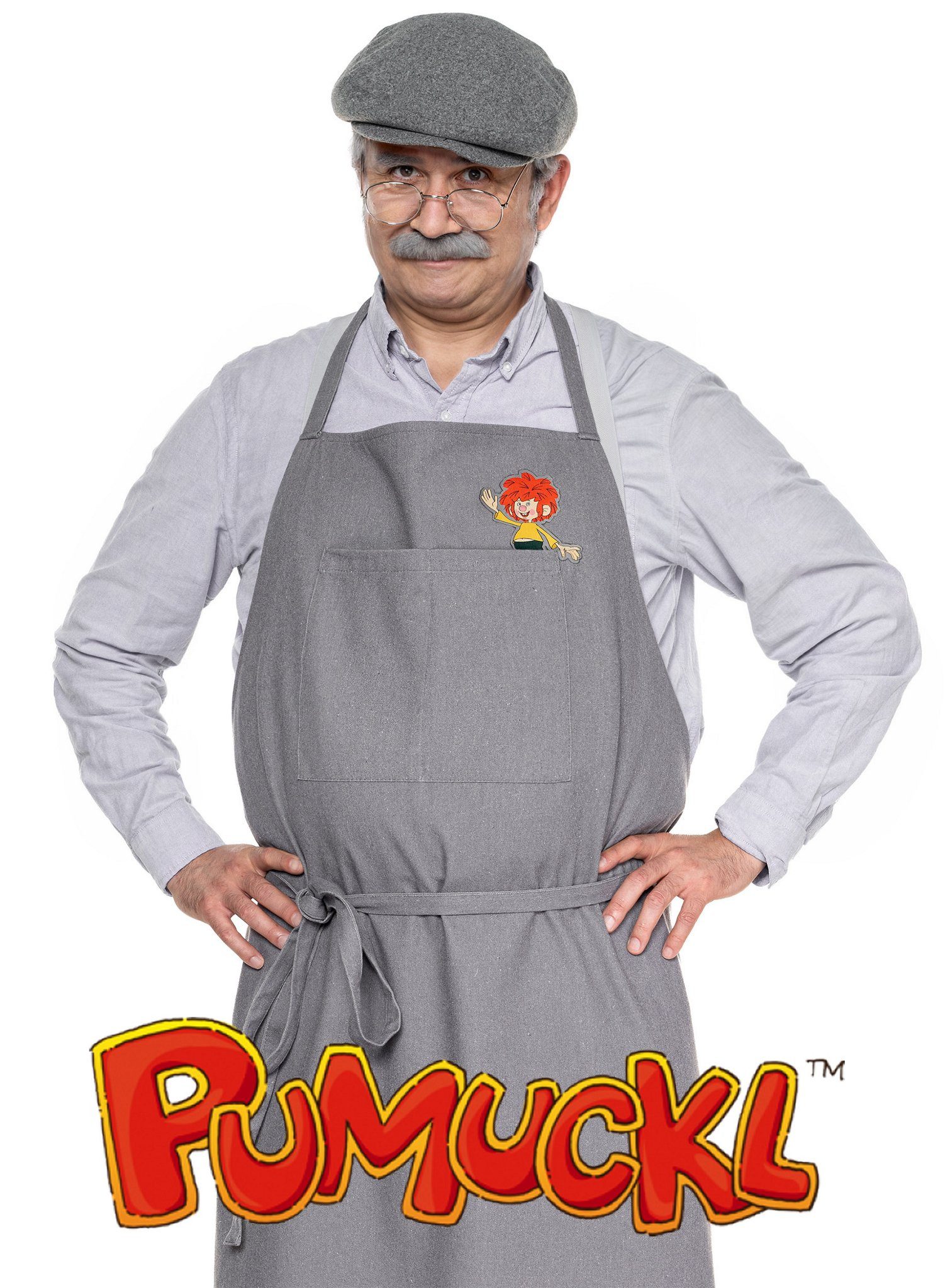 Maskworld Kostüm Pumuckl – Meister Eder - Karneval Faschingskostüm, Das unverkennbare Schreiner-Outfit von Meister Eder aus der klassische