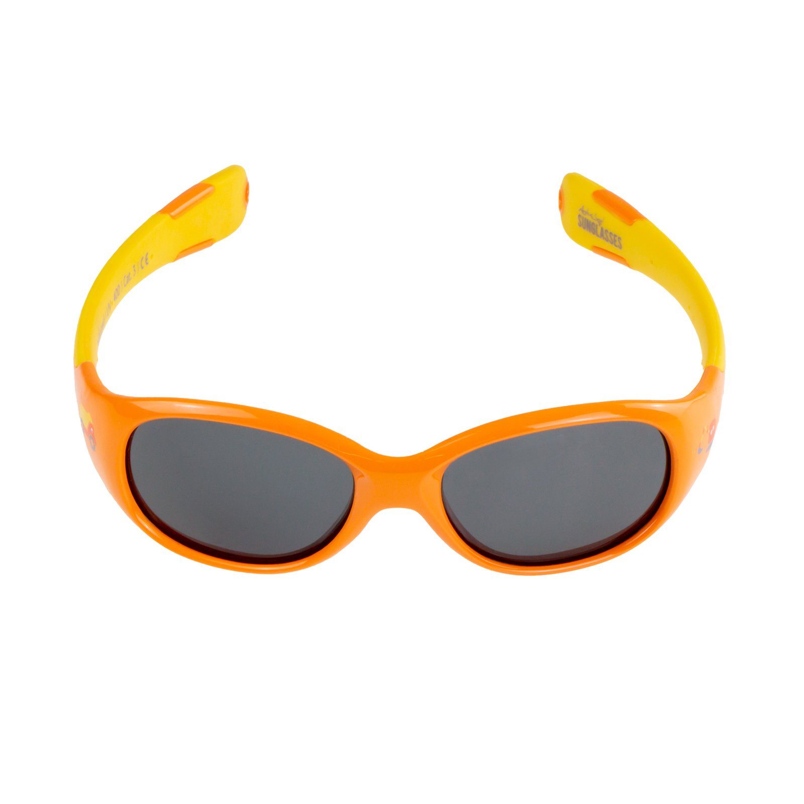 Sonnenbrille, bunten mit pfiffigen Motiven) SUNGLASSES & Flexibel & Jahre The ActiveSol & Farben 0-2 Sonnenbrille Mädchen, (in Builder Baby Unzerstörbar Jungen