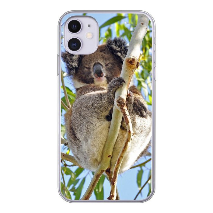 MuchoWow Handyhülle Koala - Luft - Kinder - Jungen - Mädchen Handyhülle Apple iPhone 11 Smartphone-Bumper Print Handy