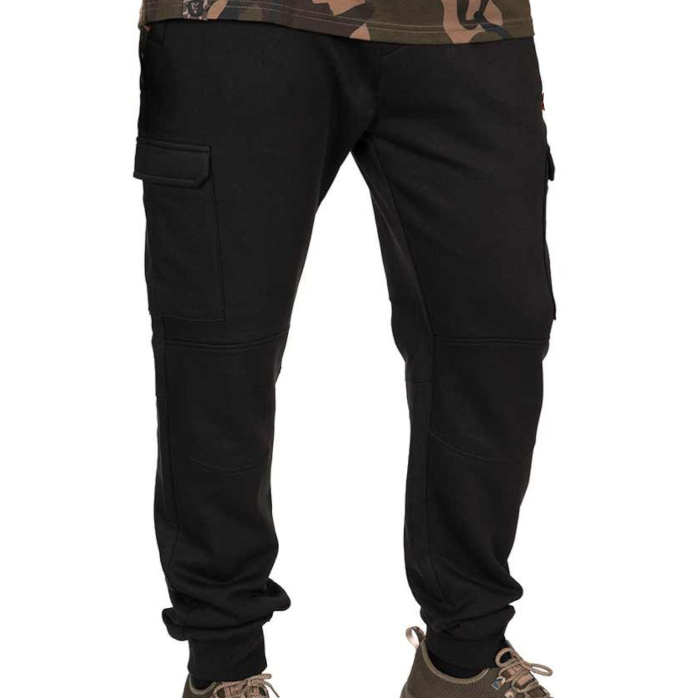 Jogginghose Fox LW Black / Camo Combat joggers - Angelhose