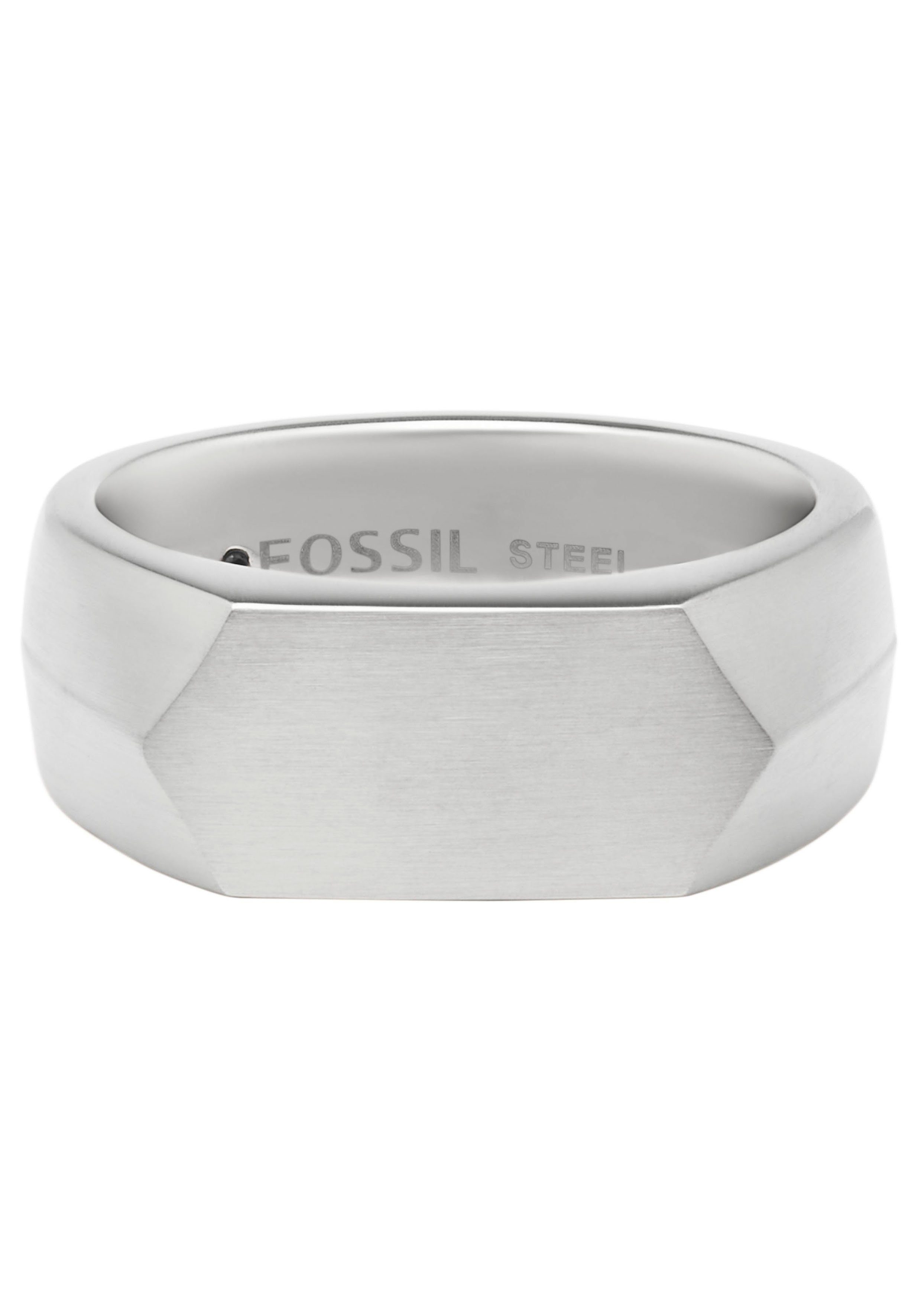 Fossil Fingerring Schmuck Geschenk Edelstahl Ring HARLOW LINEAR