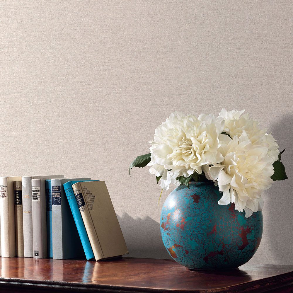 Erismann Vliestapete Uni Textiloptik Struktur Modern Beige Creme 10563-14 Forest Dreams
