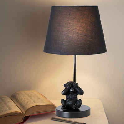 BOLTZE Schreibtischlampe, Tischlampe ausgefallen Beistelllampe Schlafzimmer Tierlampen Tisch