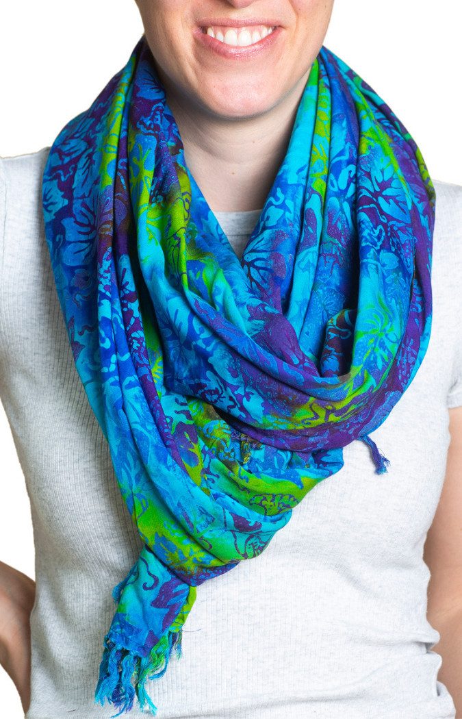 PANASIAM Pareo Sarong Wachsbatik auch in günstig online kaufen