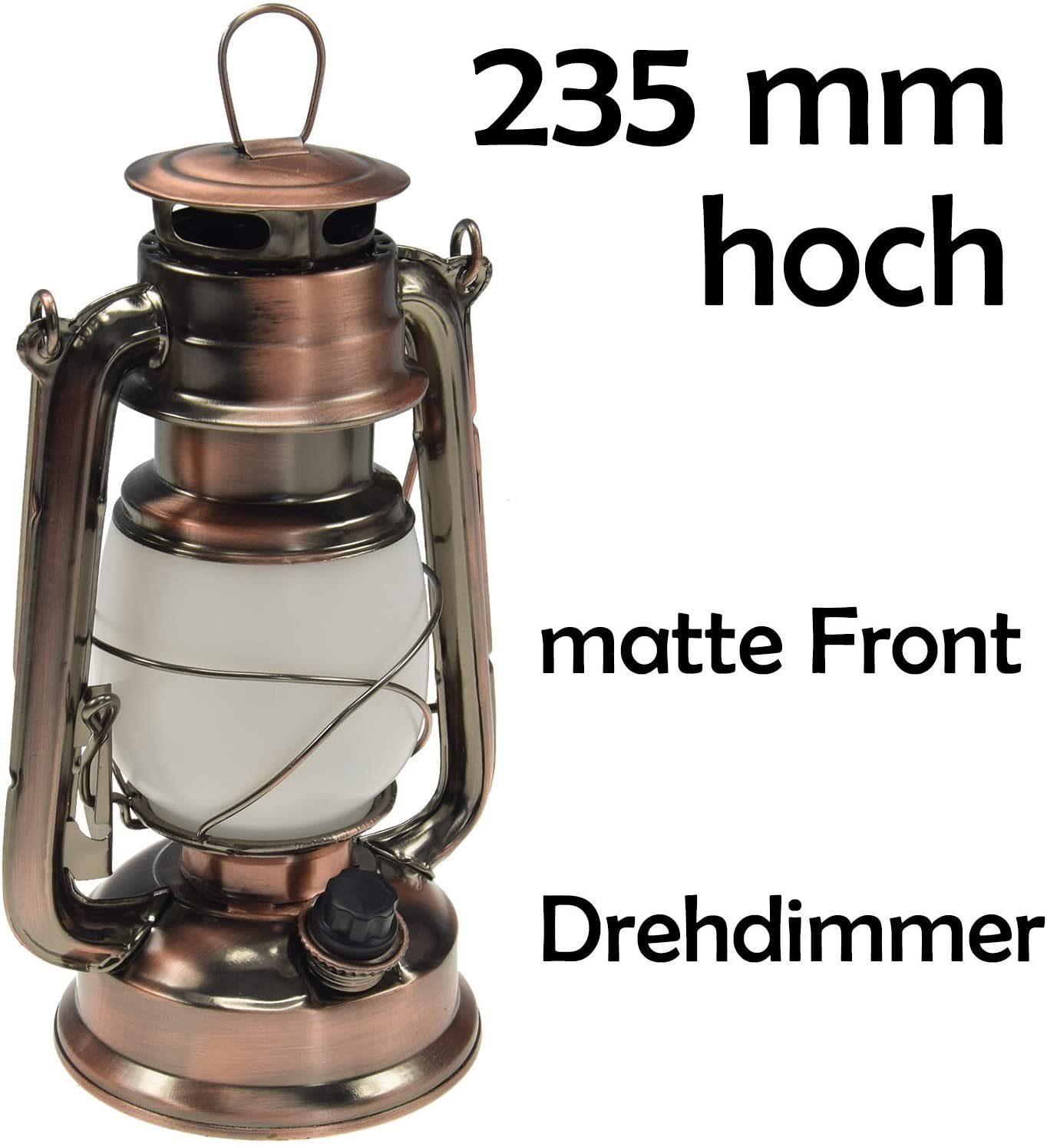 ChiliTec Gartenleuchte ChiliTec LED Camping Laterne Garten-Laterne Retro Design I Dimmbar