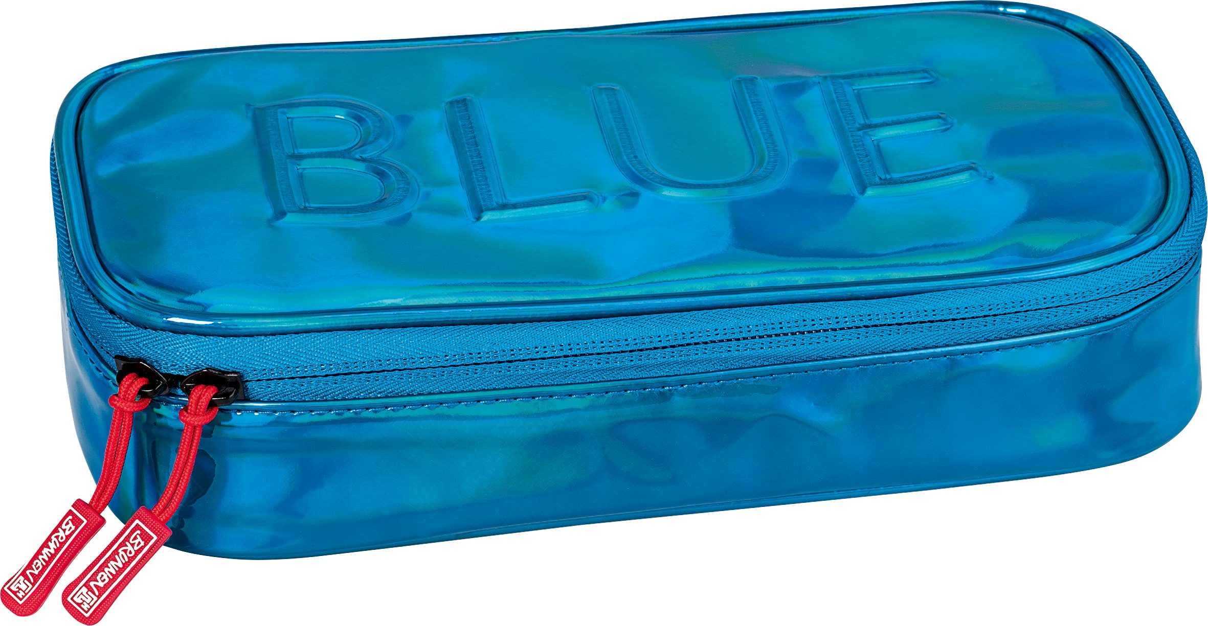 BRUNNEN Electric blue Klemmen Combi-Etui