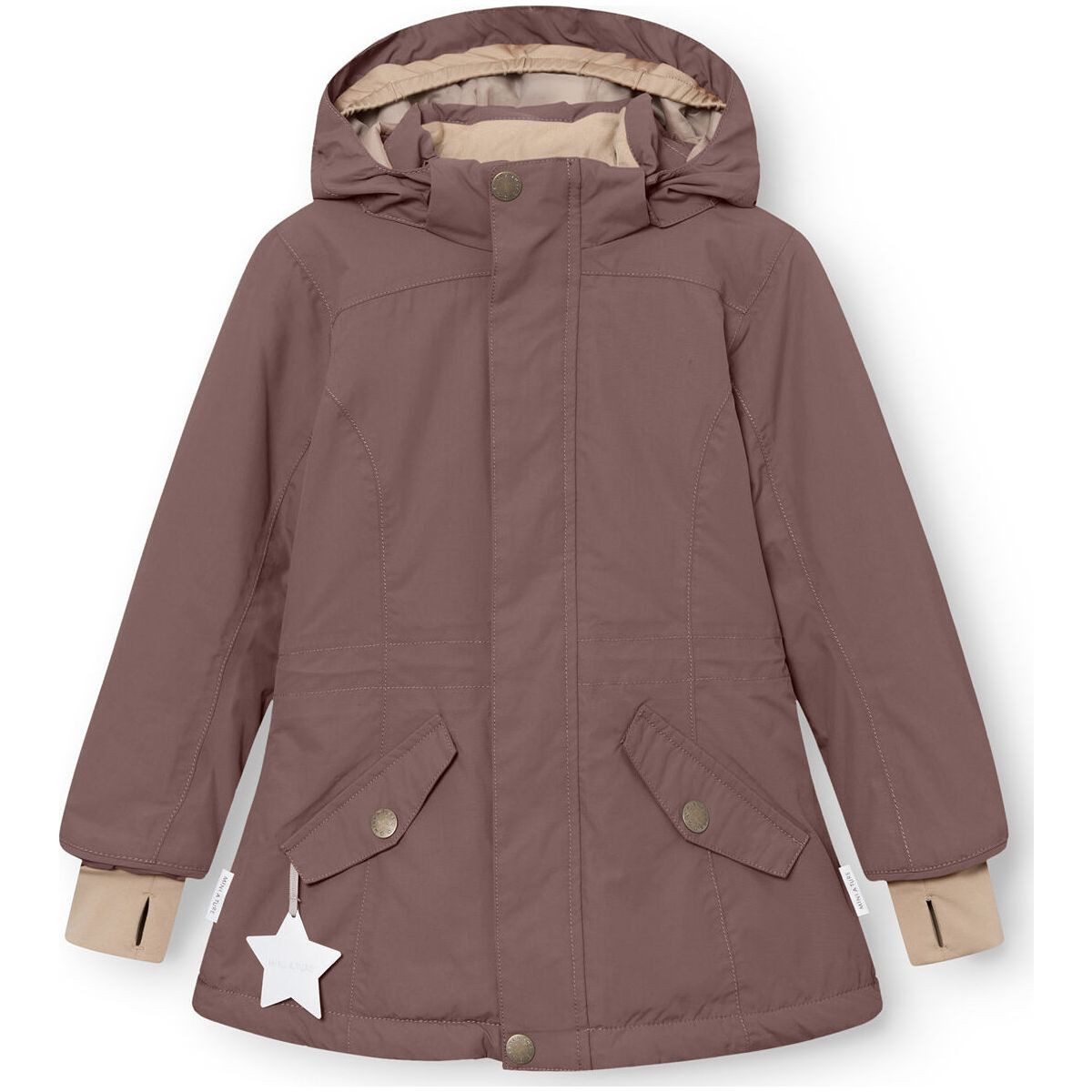 MINI A TURE Steppjacke Matvelaja Winter jacket. GRS Perfekte Winterjacke für Mädchen, wind- und wasserdicht, mit