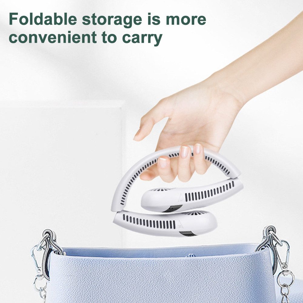 BlingBin Mini USB-Ventilator Hals Ventilator 5000mAh günstig online kaufen
