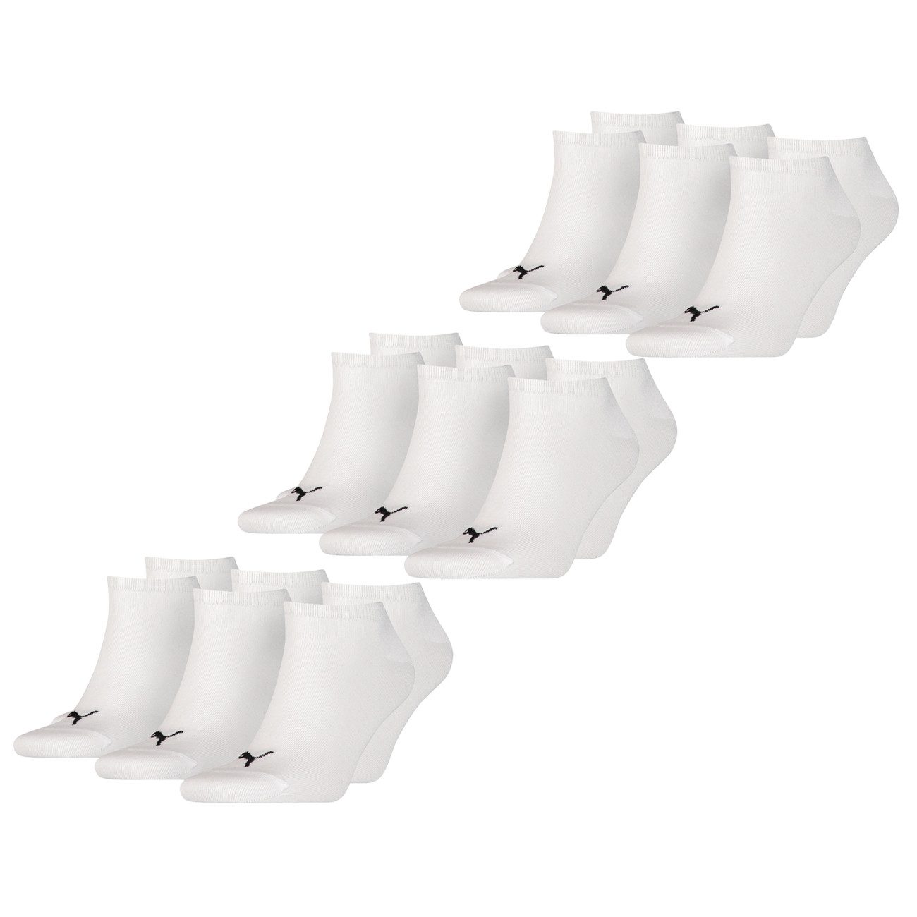 PUMA Sneakersocken Bequeme Low-Cut-Socks aus Baumwollmischung (9-Paar) günstig online kaufen