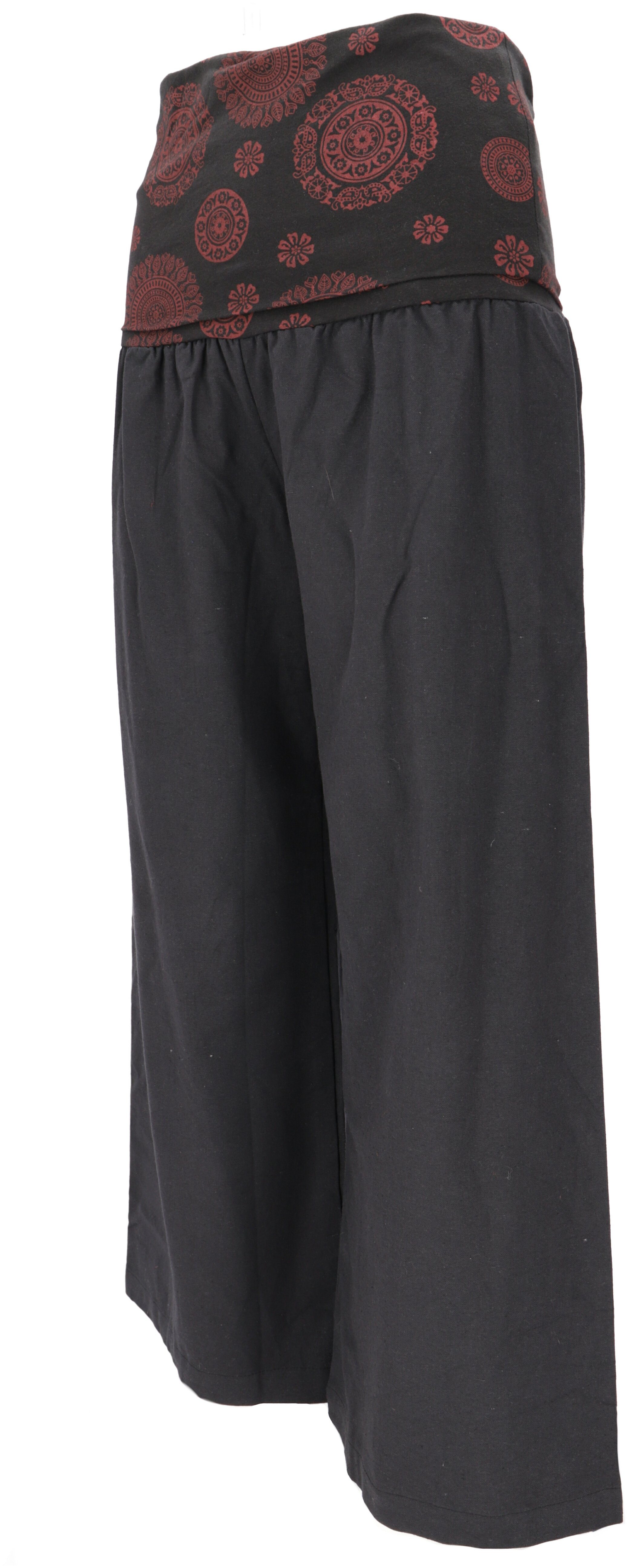 Guru-Shop Relaxhose Weite Marlenehose, Wellnesshose, Yogahose, günstig online kaufen
