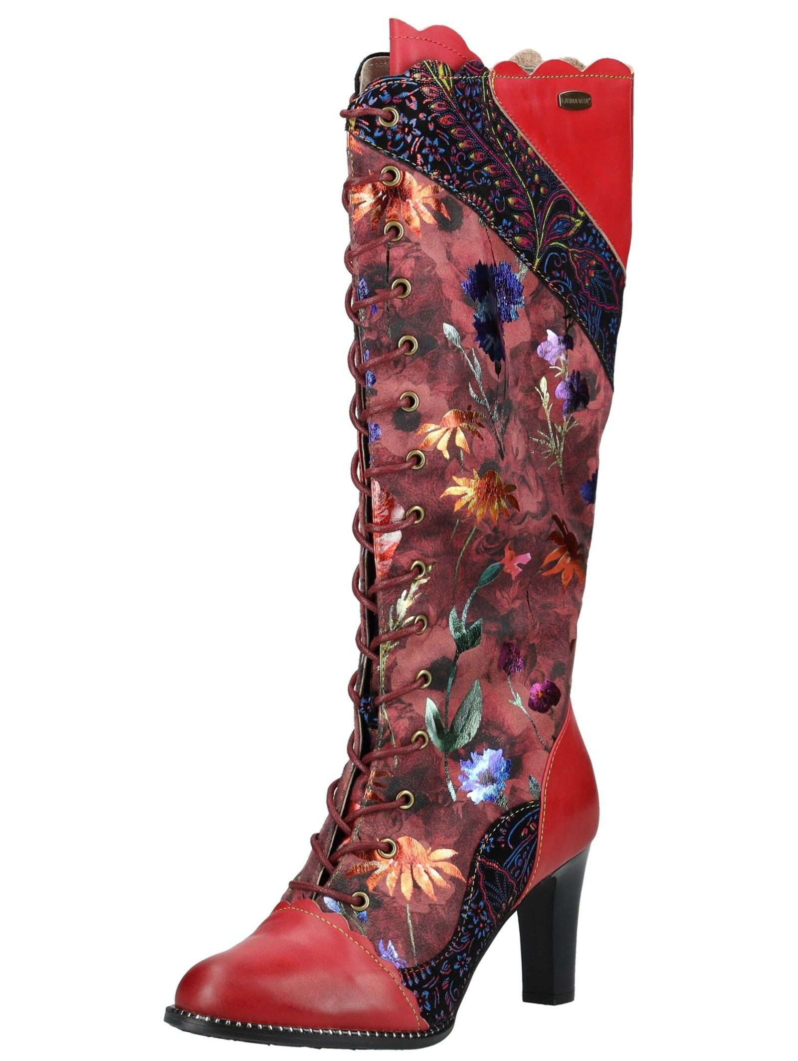 LAURA VITA LAURA VITA Stiefel Leder/Textil Schnürstiefel günstig online kaufen