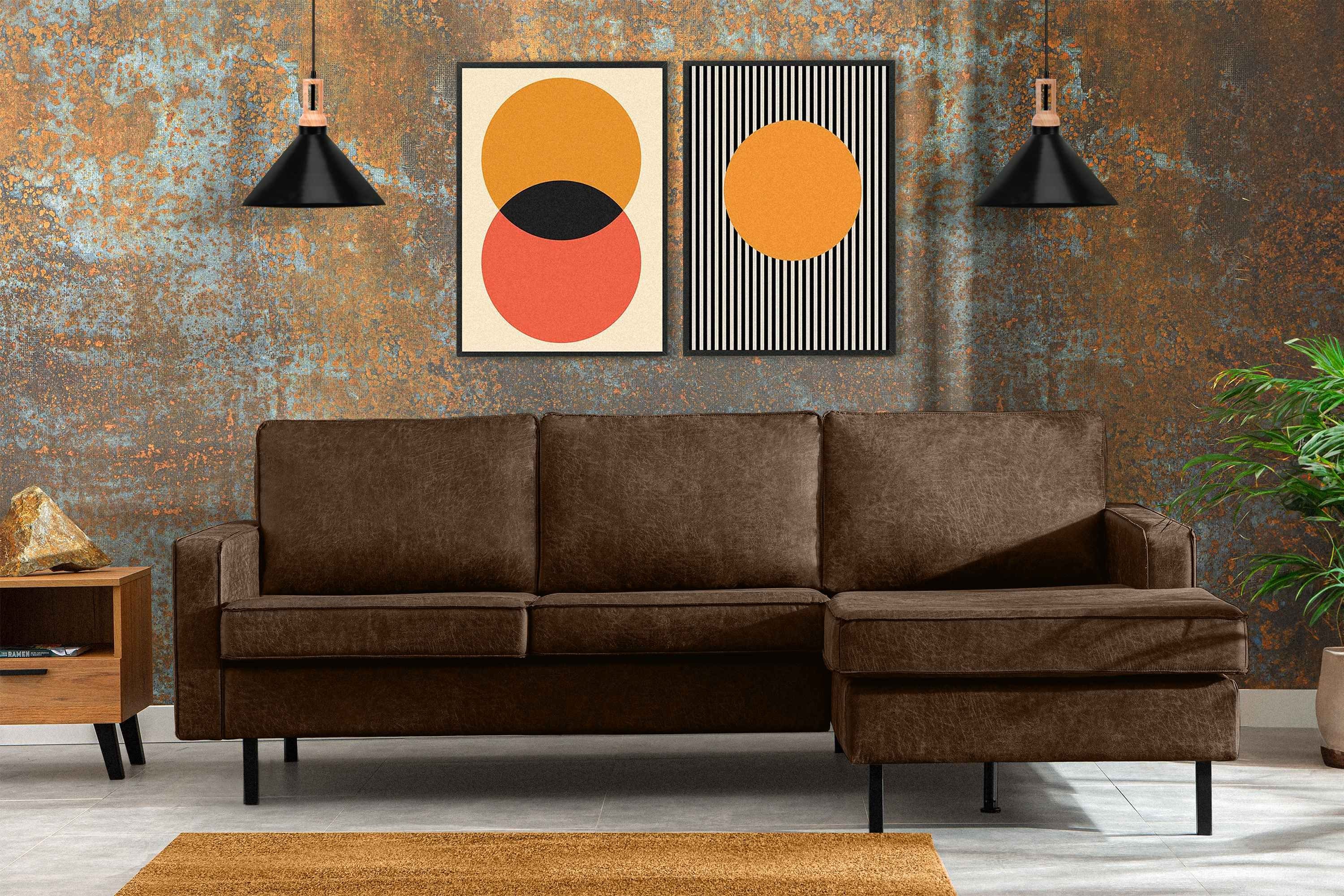 KONSIMO® Ecksofa INVIA Rechtes Ecksofa mit günstig online kaufen