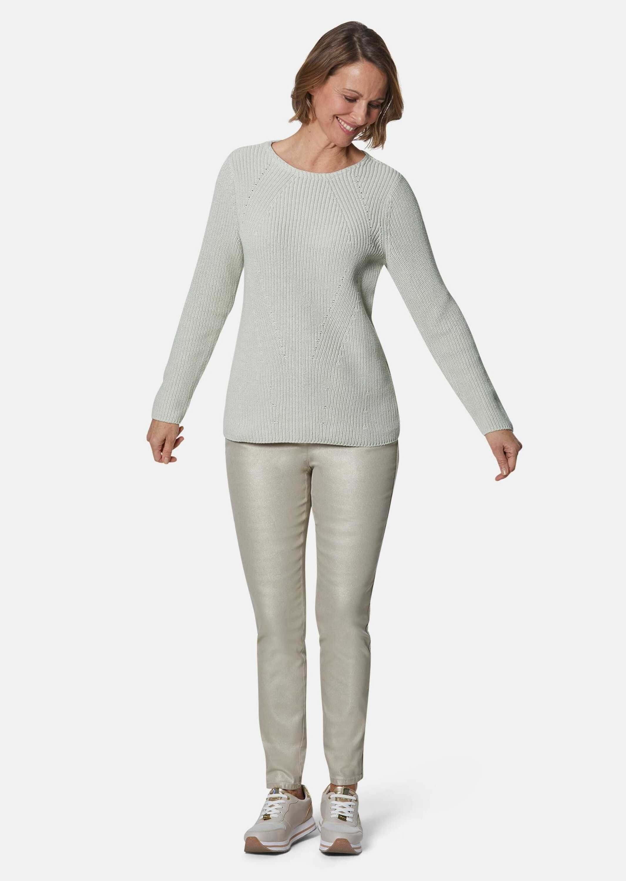 GOLDNER Strickpullover Kurzgröße: günstig online kaufen