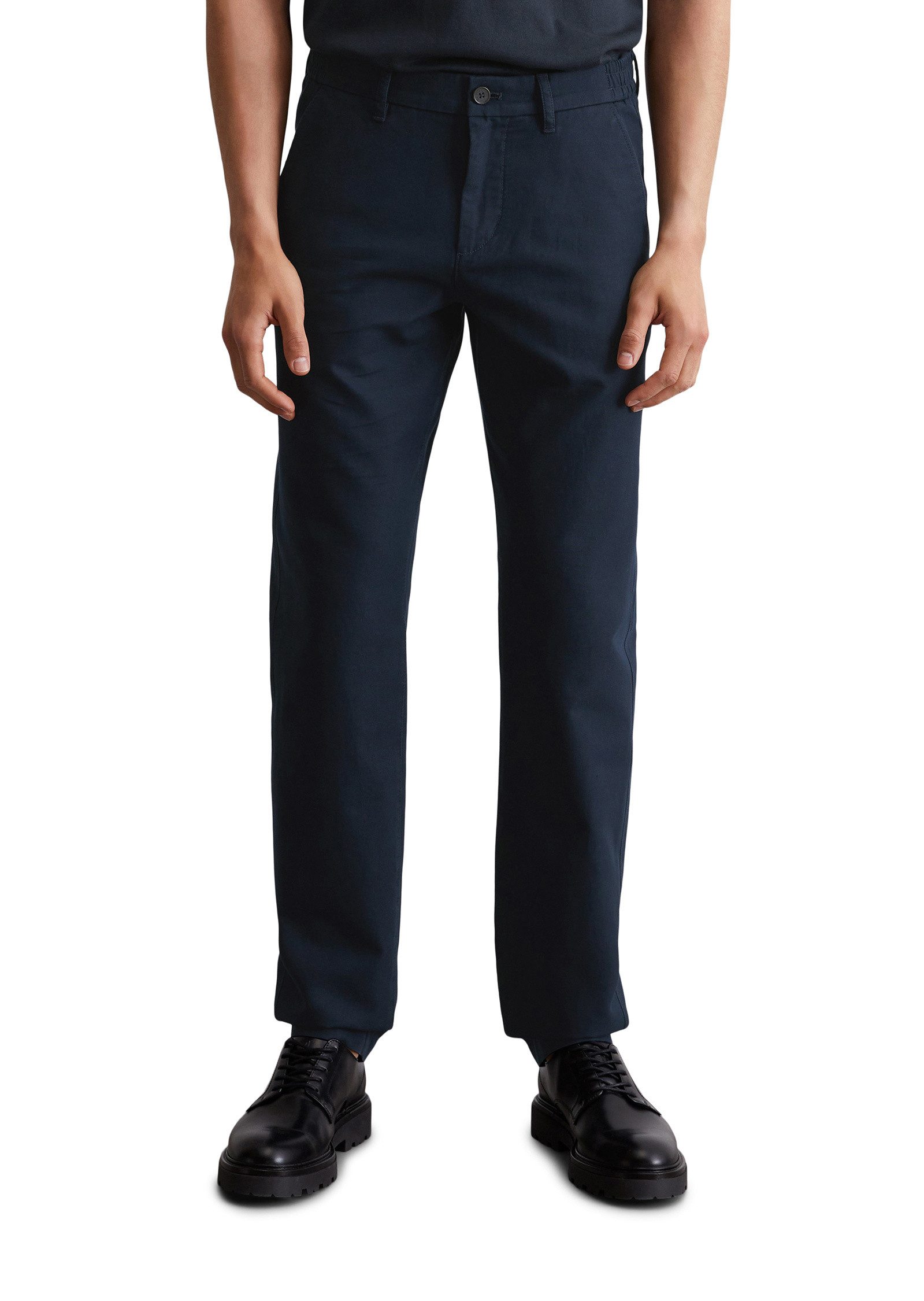 Marc OPolo Chinohose "aus Baumwoll-Leinen-Mix" günstig online kaufen
