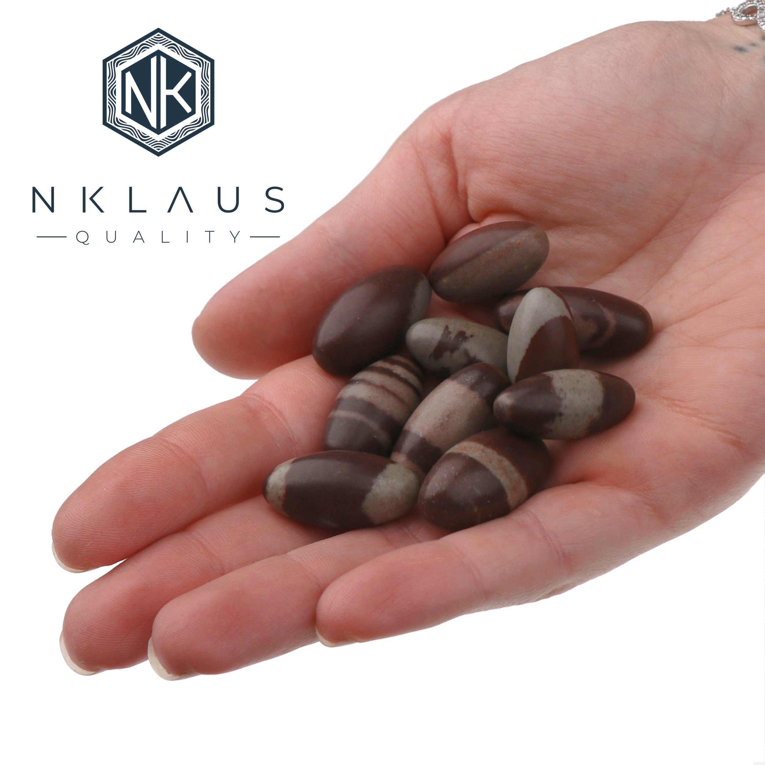 NKlaus Stein Shiva Lingam ca. 3cm heiligen Symbol spiritueller Verbundenheit Medita, Meditation