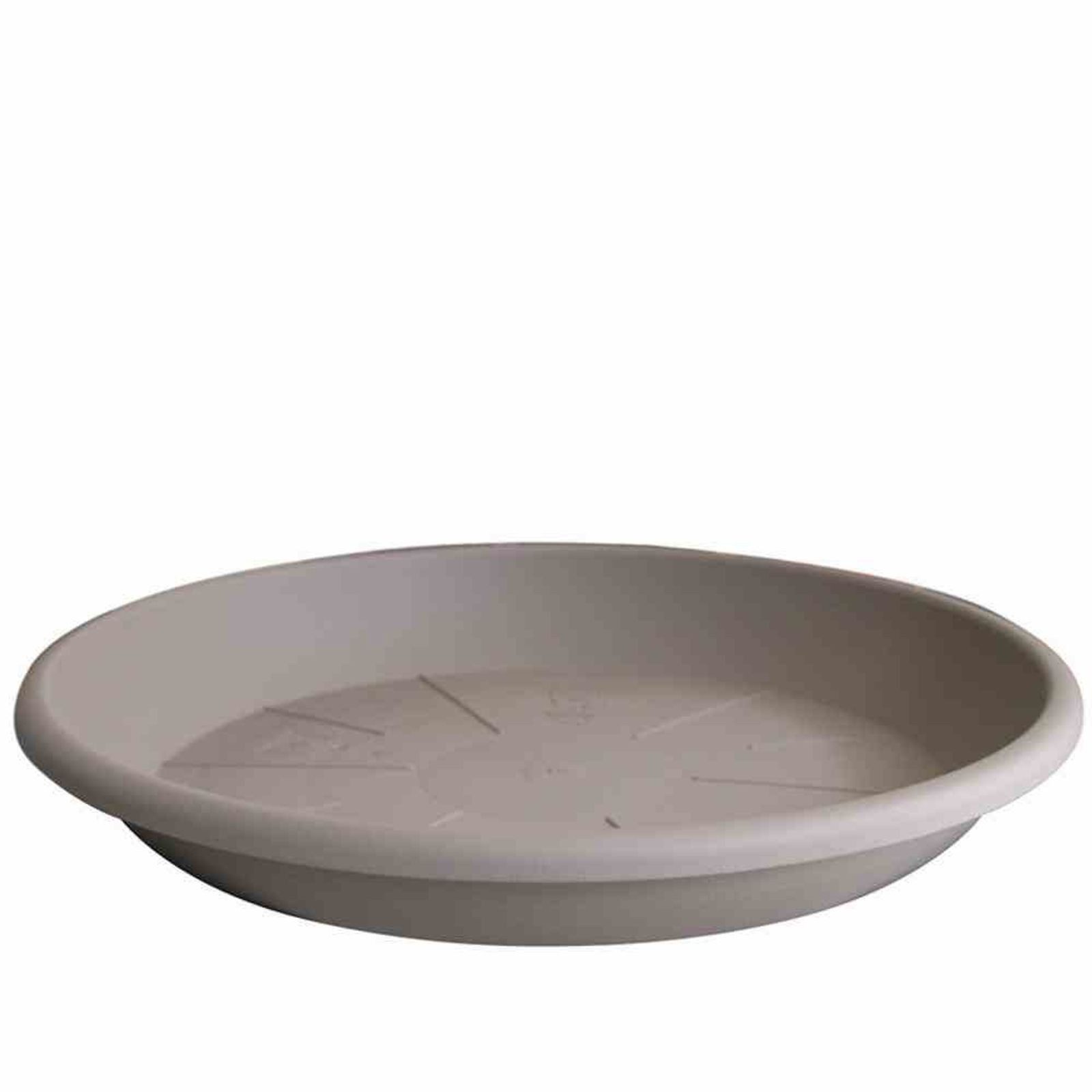 euro3plast Blumentopfuntersetzer Untersetzer MEDEA 40 cm taupe für Kübel GEO