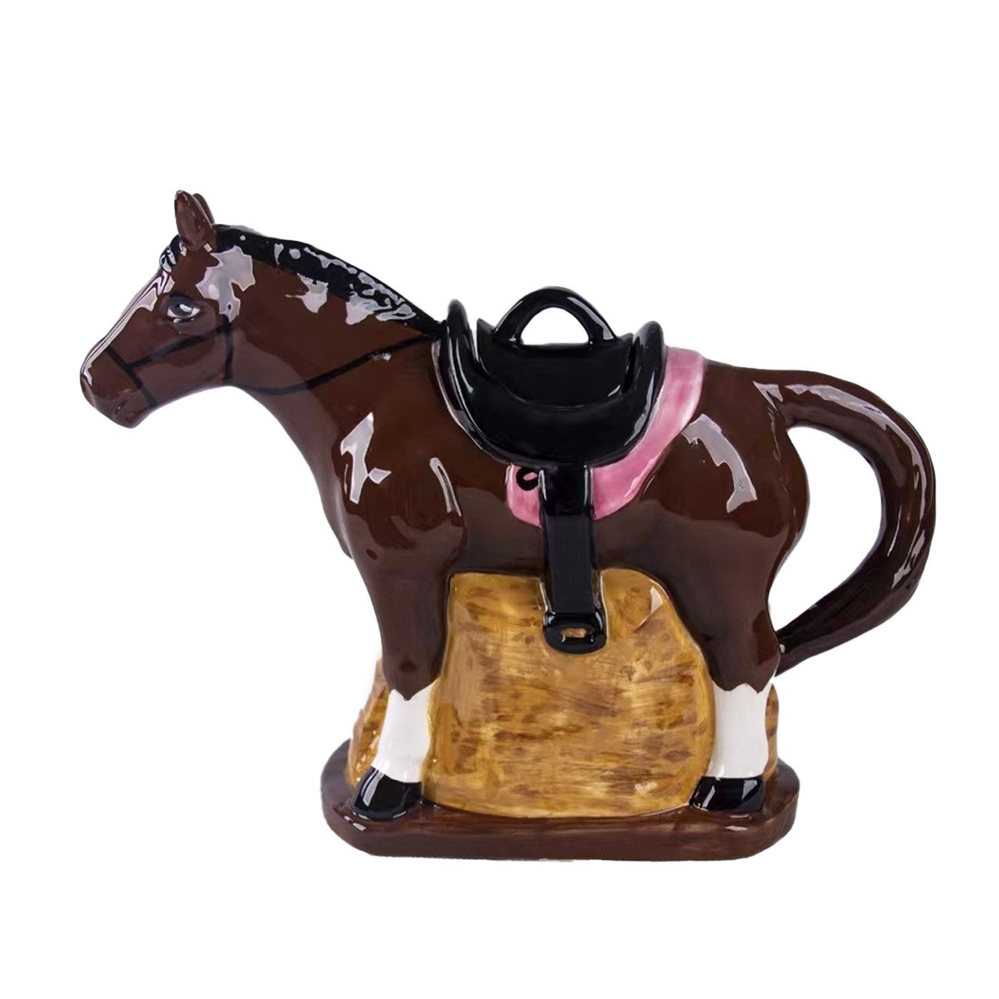 Jameson + Tailor Teekanne, Tierisch gut: Handbemalte Keramik-Teekanne für Teeliebhabe