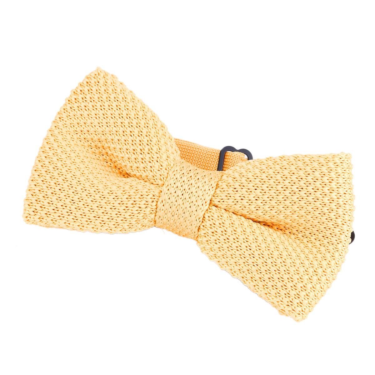 DonDon Fliege DonDon Herren Strick Fliege gebunden und längenverstellbar 11 x 6 cm (Packung, 1-St) bereits gebunden, verstellbar, Strickoptik