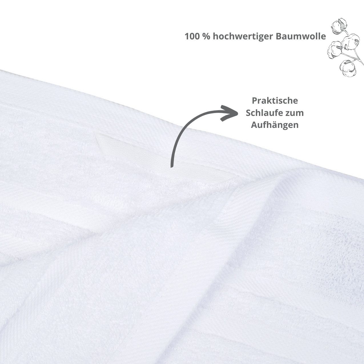 liebling Duschtuch Borkum, 100% Baumwolle, mit günstig online kaufen