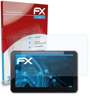 atFoliX Schutzfolie Displayschutz für Snooper Ventura Pro S6810, (3 Folien), Ultraklar und hartbeschichtet