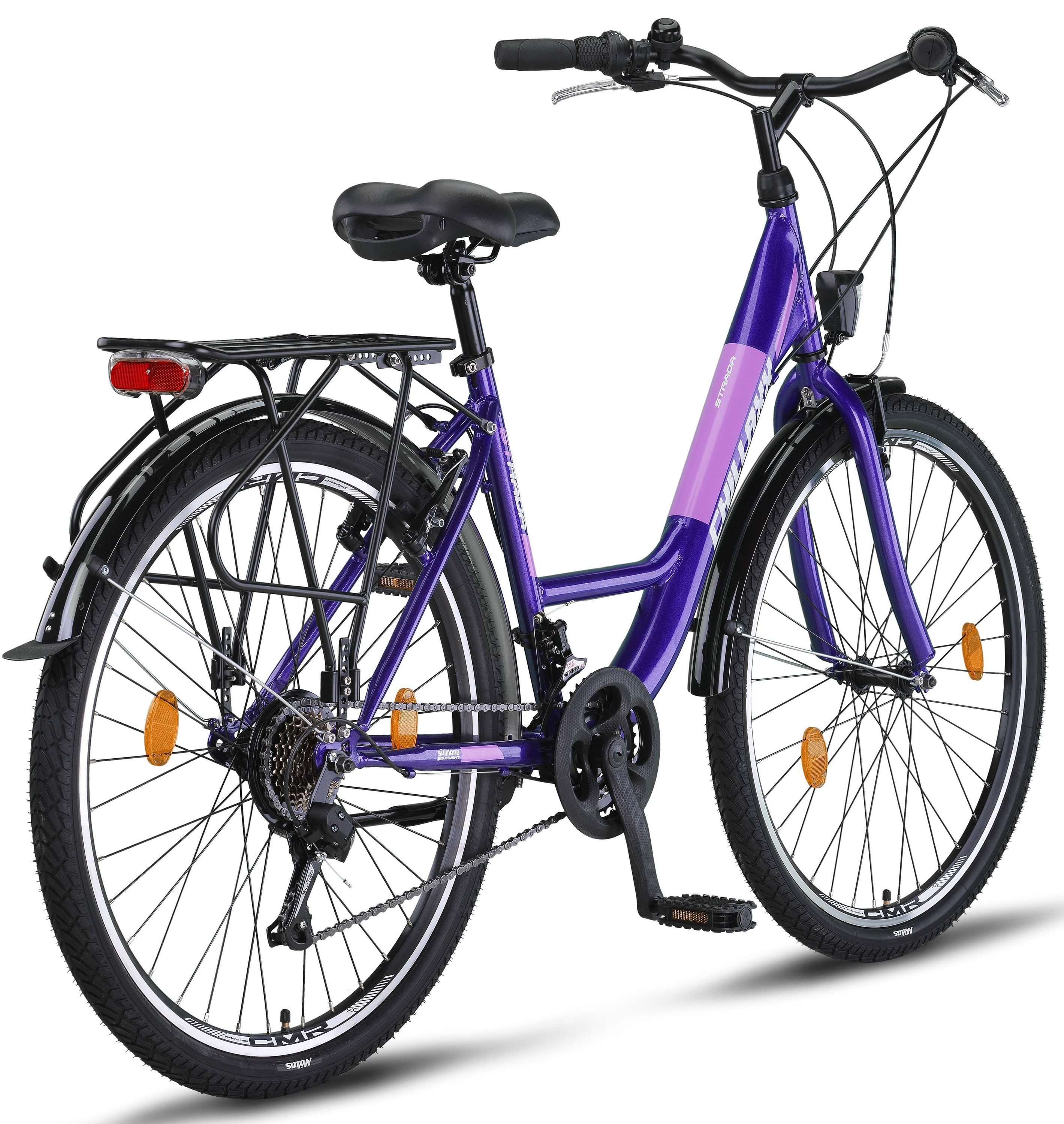 Chillaxx Cityrad Chillaxx Bike Strada Premium City Bike in 24, 26, 28 Zoll