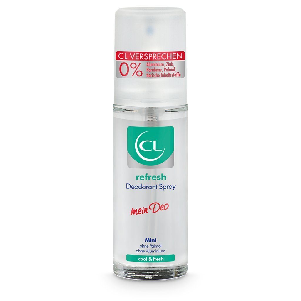 Wirkung mit CL - 20 Deodorant ml 1-tlg. Spray Spray, Deo kühlender Deo-Zerstäuber refresh
