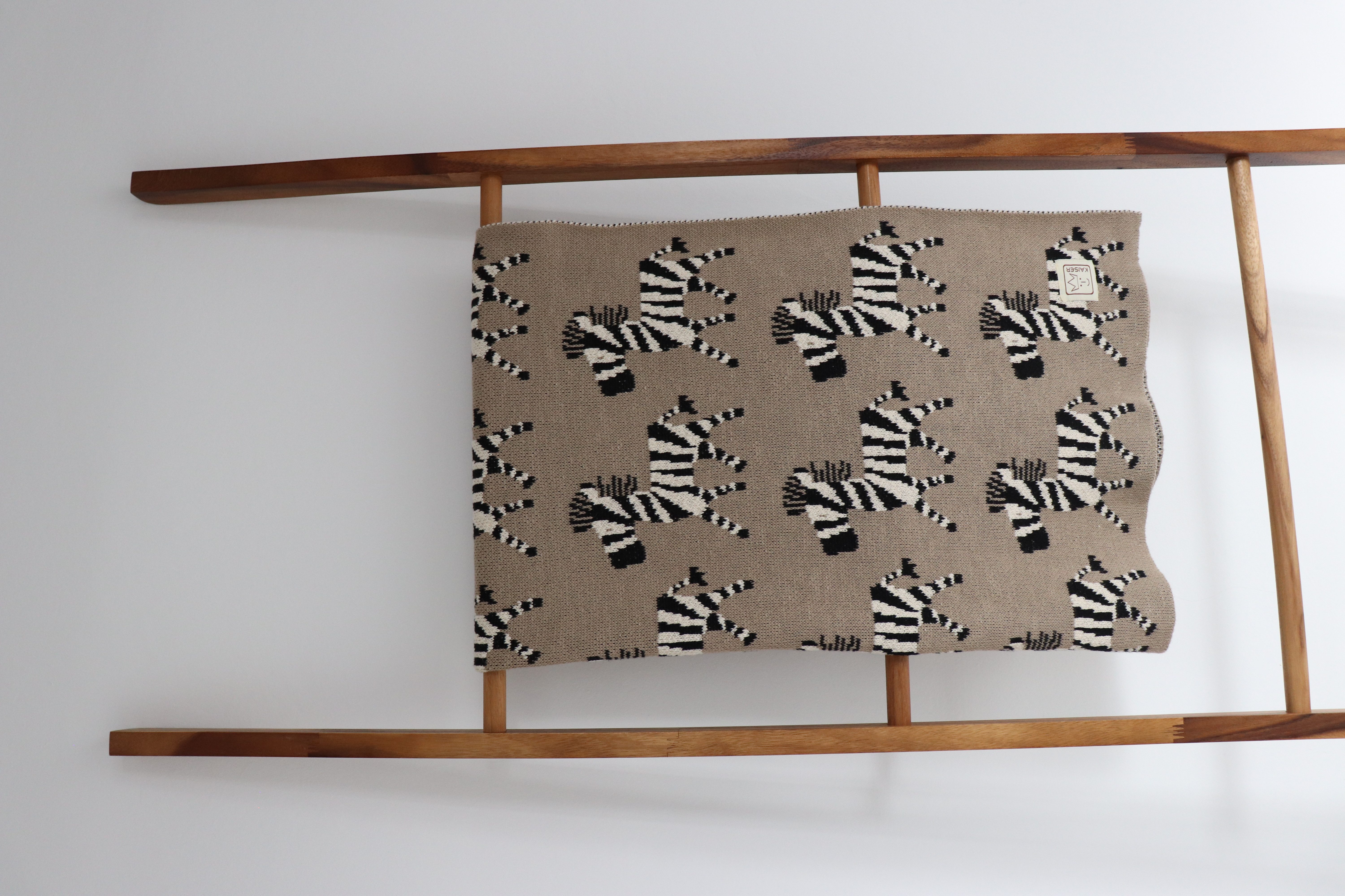 Babydecke Zebra Strick, Kaiser
