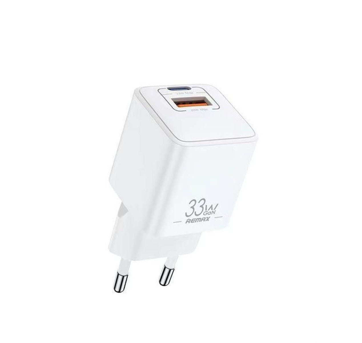 Remax Remax Wall Charger Batt Series PD QC 33W RP-U26 1x USB + 1x USB-C Weiß Smartphone-Ladegerät