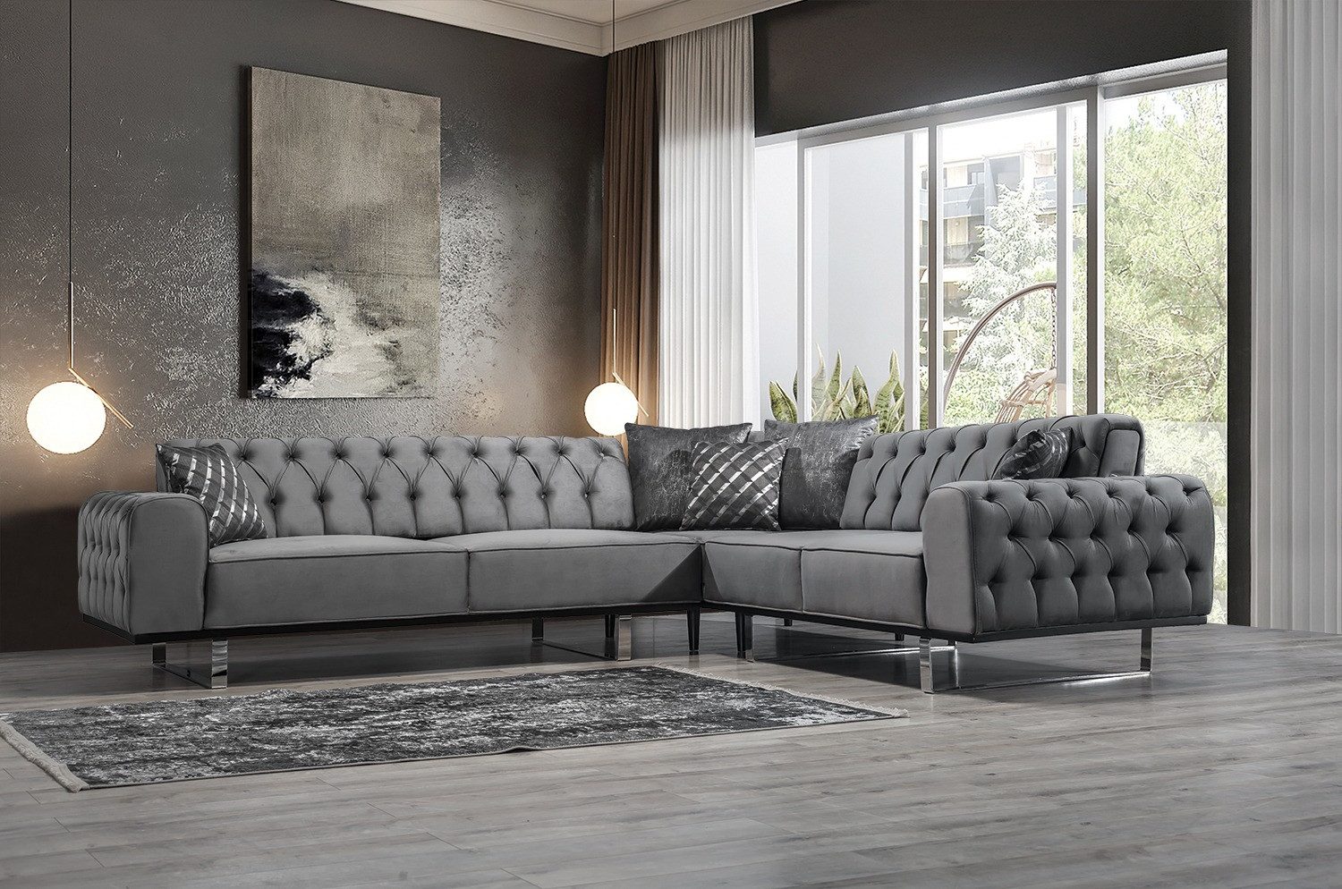 Viva Мебель Sofa LILYUM, Luxuriöses Design mit erstklassigem Komfort.
