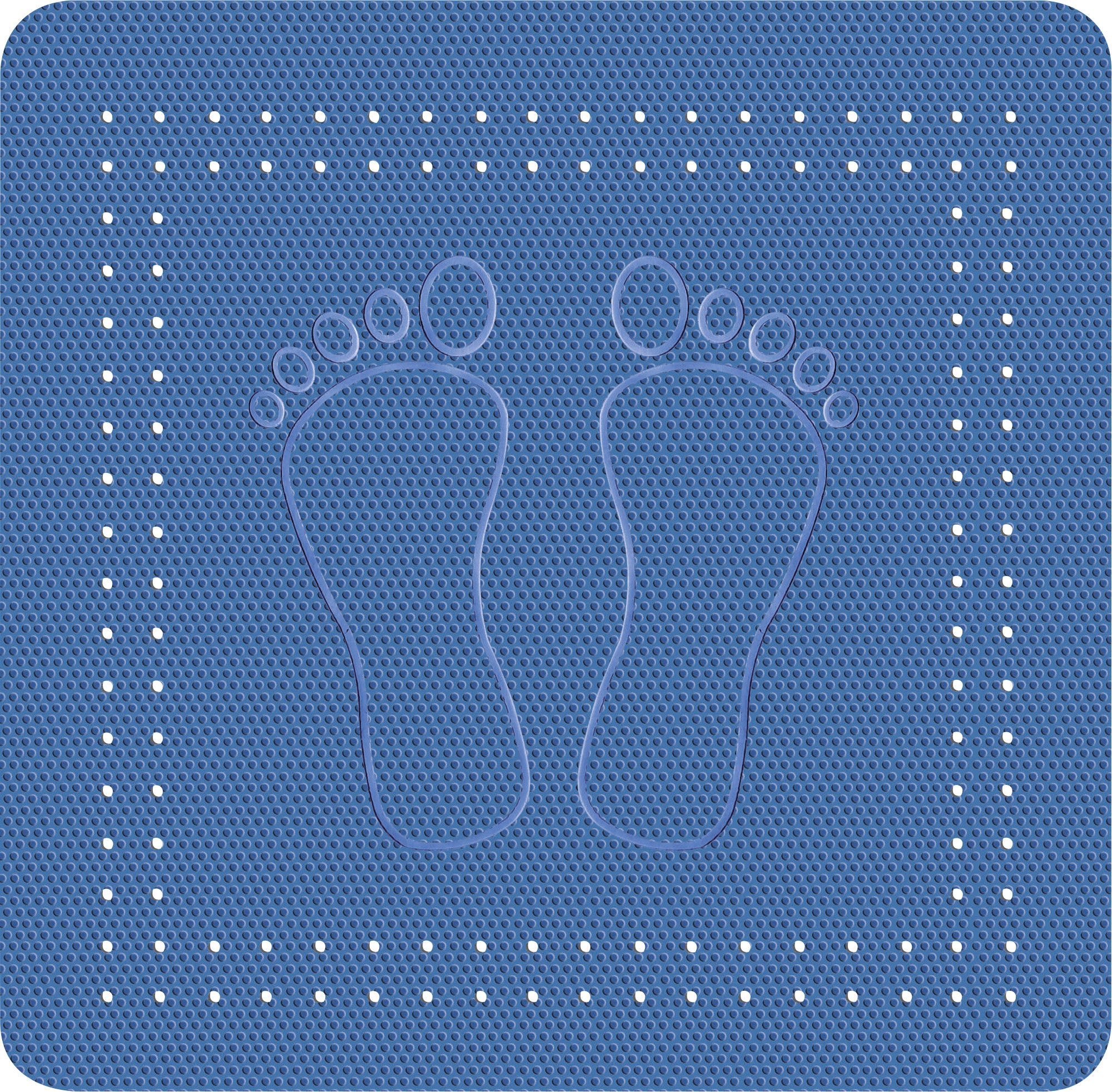 Kleine Wolke Badaccessoire-Set Duscheinlage "Foot", Uni