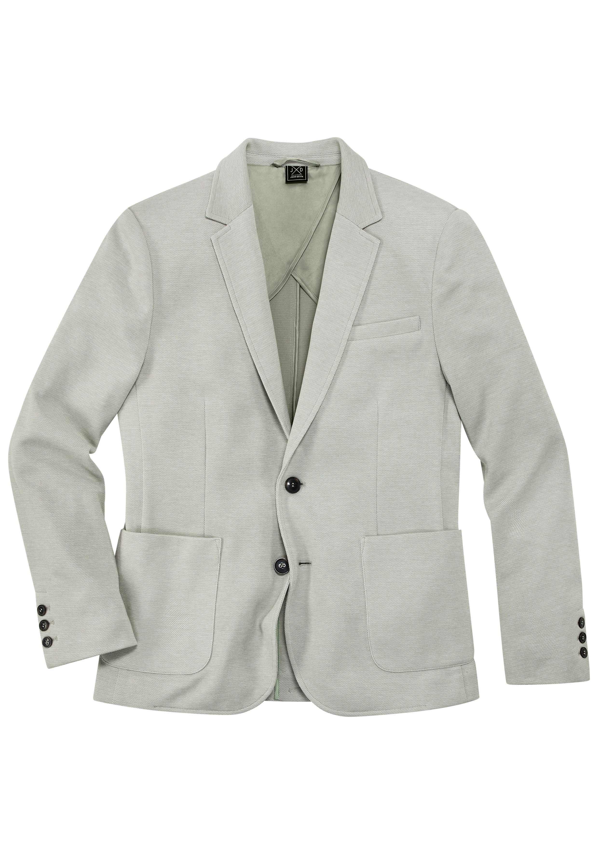 John Devin Sakko aus elastischer Pikee-Qualität lässiges Stretchsakko mit dezentem Muster. € 89,99