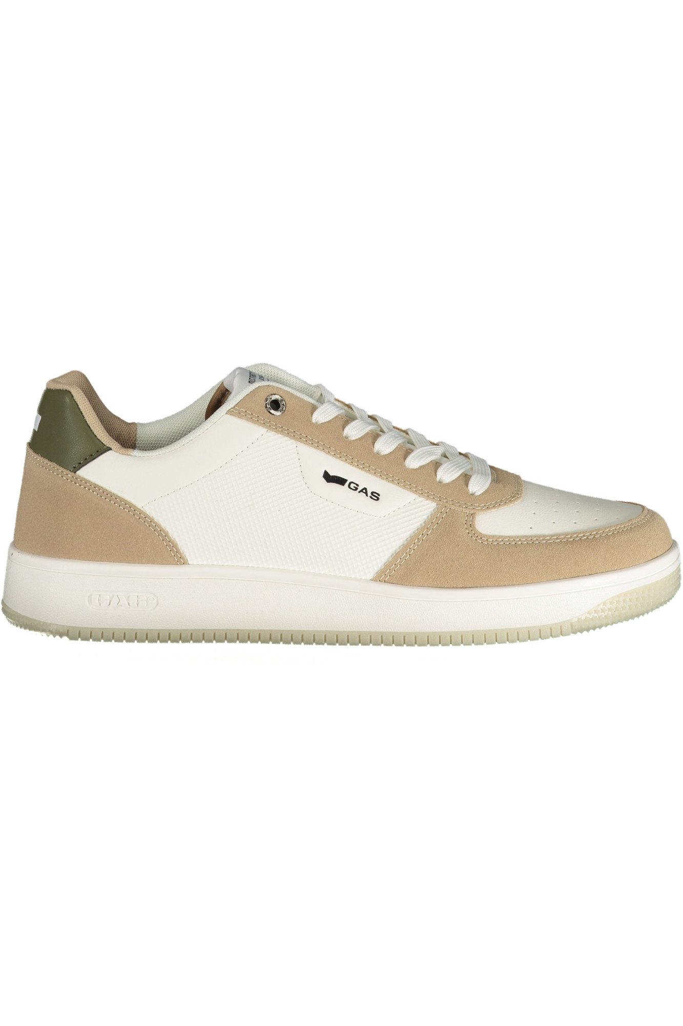 GAS Sneaker Trendiger weißer Herrensportschuh mit