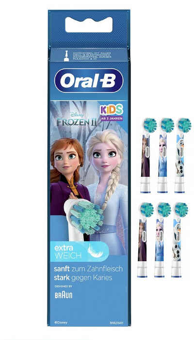 Oral-B Aufsteckbürsten Disney Eiskönigin Frozen 2 Kids 1x6er Pack