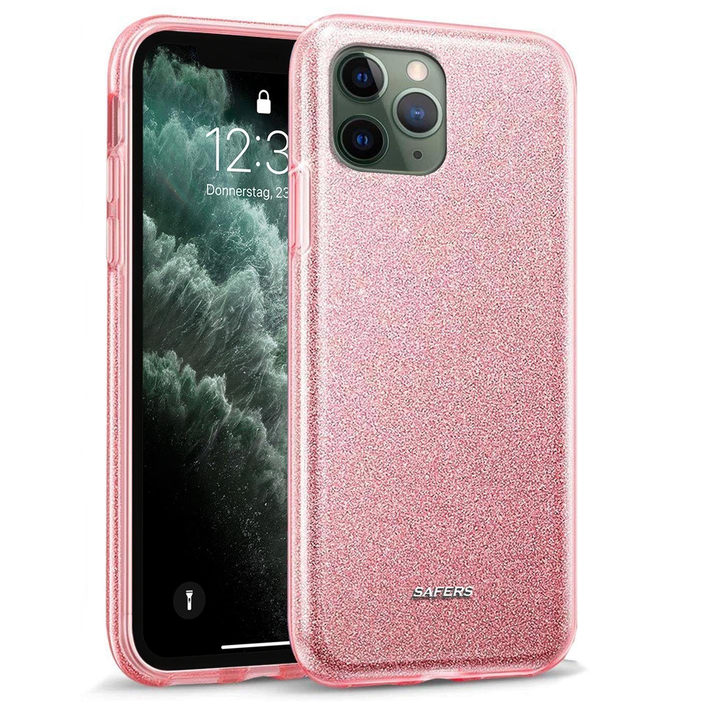CoolGadget Handyhülle Glitzer Glamour Hülle für Apple iPhone 11 Pro Max 6,5 Zoll, Slim Case mit Glossy Effect Schutzhülle für iPhone 11 Pro Max Hülle