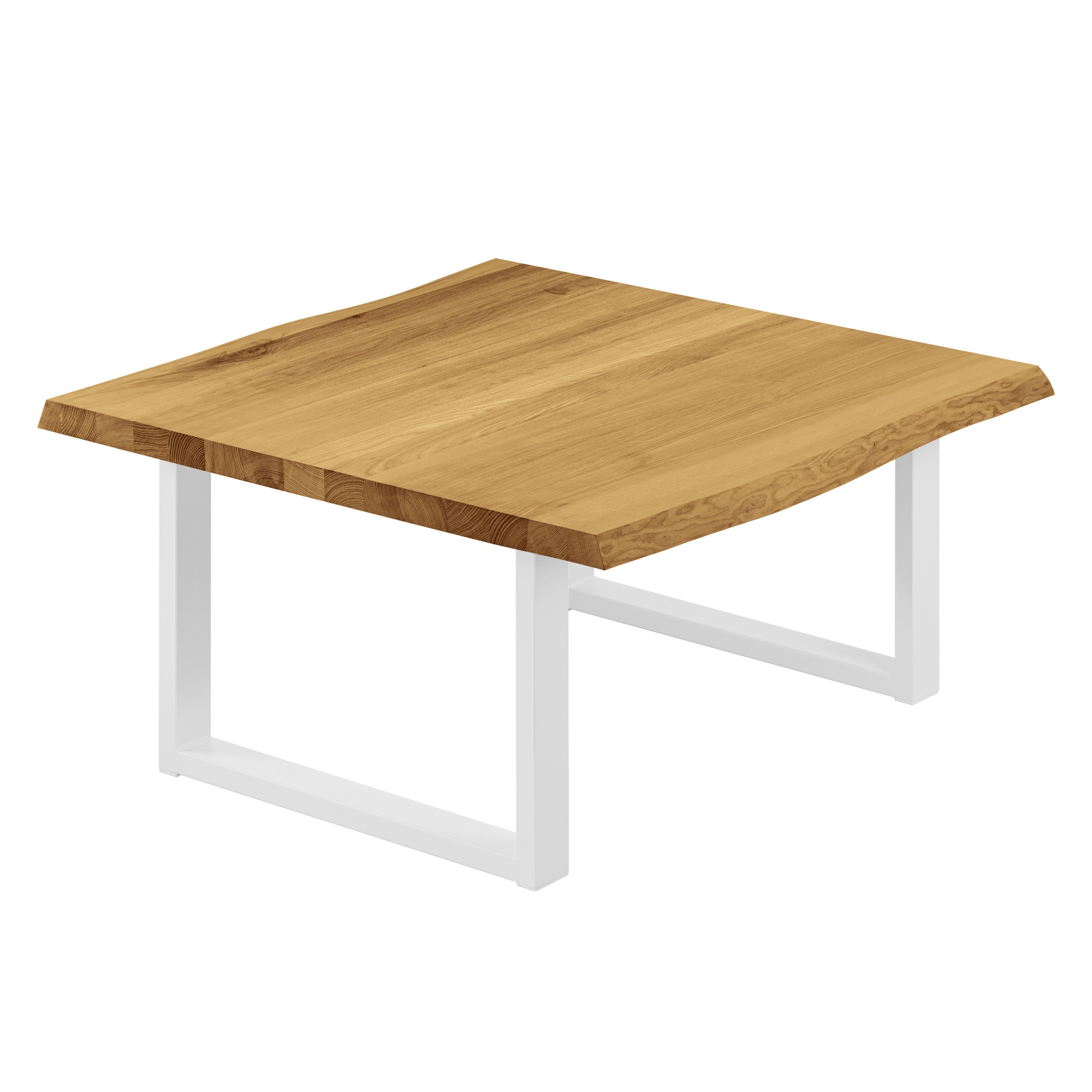 LAMO Manufaktur Baumkantentisch Loft Esstisch Massivholz günstig online kaufen